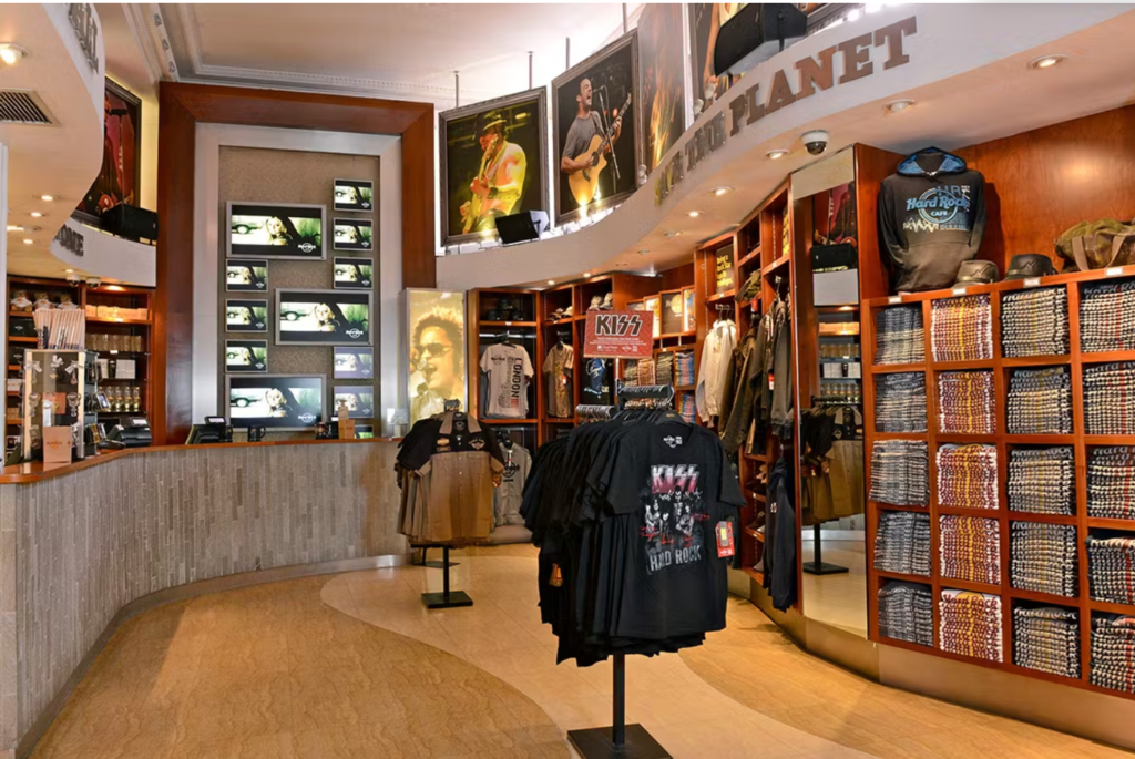 Tienda de productos hard rock